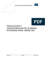 Instalación y Configuración de Alarmas Externas DBS3900 - Minieltek