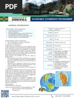 Economic Citizenship Programme - Dominica