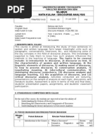 Silabus Discourse Analysis-Sdt