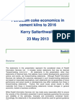 Petroleum Coke - Economics in Cement Kilns