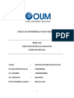 HBML 3303 Psikolinguistik & Semantik