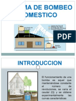 Sistema de Bombeo Domestico