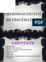 Thermoacoustic Refrigeration