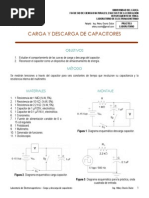 Laboratorio Electromagnetismo - Carga y Descarga de Capacitores