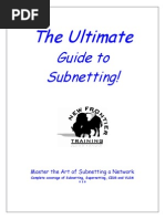 Ultimate Guide To Subnetting