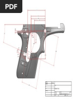 Beretta 21a Frame P Cut