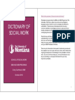 SocialWorkDictionary Booklet Updated 2012 Oct23