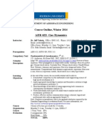 AER622 Outline 2014