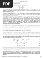 The 1D Diffusion Equation