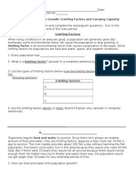 Limits To Population Growth