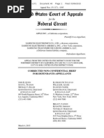 15-03-06 Samsung Opening Brief (Fed. Cir.)