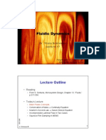 Oscillating Couette Flow Fluid Dynamics Handouts