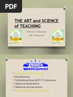 Marzano In-Service - The Art and Science of Teaching