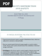 Electricity Distribution and Safety