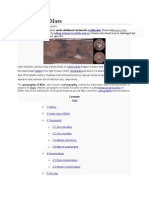 Geography of Mars