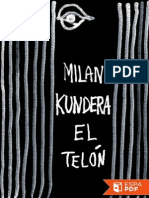 El Telon - Milan Kundera