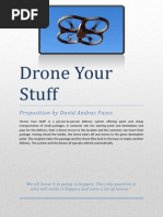 Drone Your Stuff Proposition