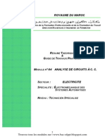 M04 - Analyse de Circuits À C.C. GE-ESA PDF