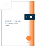 INTRODUCCION A LA PROGRAMACION. Teoria de Vectores