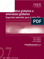 Respuestas Globales A Amenazas Globales