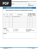 P07-F06 Method Statement For External Stone Cladding