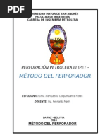 Método Del Perforador