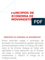 Principios de Economia de Movimientos