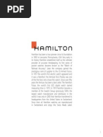 Hamilton 2014 Catalogue