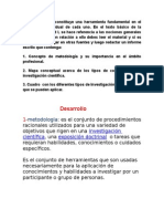 Metodología de La Investigación Tarea 1