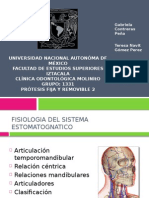 Fisiologia Del Sistema Estomatognatico