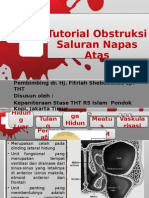 Tutorial Obstruksi Saluran Napas Atas