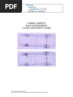 CVD Race Engineering Cause Effect Guide