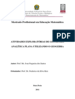 3 - Atividades Exploratórias de Cônicas Usando o Geogebra