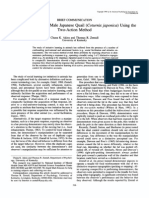 Imitative Learning in Male Japanese Quail (Coturnix Japonica) Using The Two-Action Method