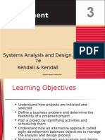 Project Management: Systems Analysis and Design, 7e Kendall & Kendall