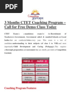 CTET Coaching in Delhi, CTET Coaching Institute in Delhi