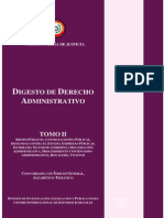 Digesto de Derecho Administrativo Tomo II