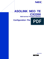 CX2200 - Ver2.3 - PNMSJ Configuration Manual PDF