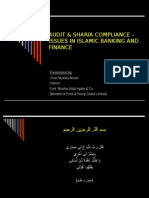 Shariah Audit Issues of Islamic Banking