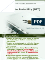 Electronic Syatem Design PPT - Design For Testability