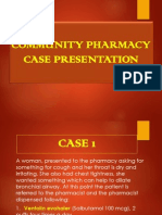 Community Pharmacy Case