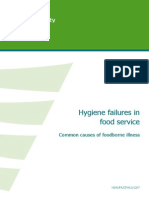 Hygiene Failures Food Service