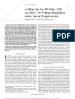 IEEE Power System Paper-Novel Controllers For The 48-Pulse VSC STATCOM and SSSC For Voltage Regulation and Reactive Power Compensation