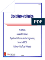 Lec 11 Clock Network Design