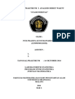 Laporan Praktikum I Analisis Deret Waktu