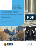 Collaboarative Reform Initiative: An Assessment of Deadly Force in The Philadelphia Police Deaprtment