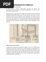 Experimento de Torricelli