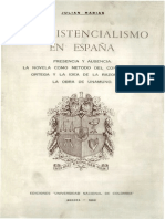 El Existencialismo en Espana