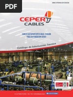 Catalogo de Informacion Tecnica Cables Autoportantes Baja Tension para Distribucion Aerea PDF