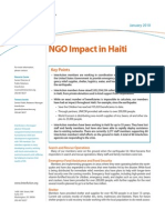 Fact Sheet NGO Impact in Haiti Short